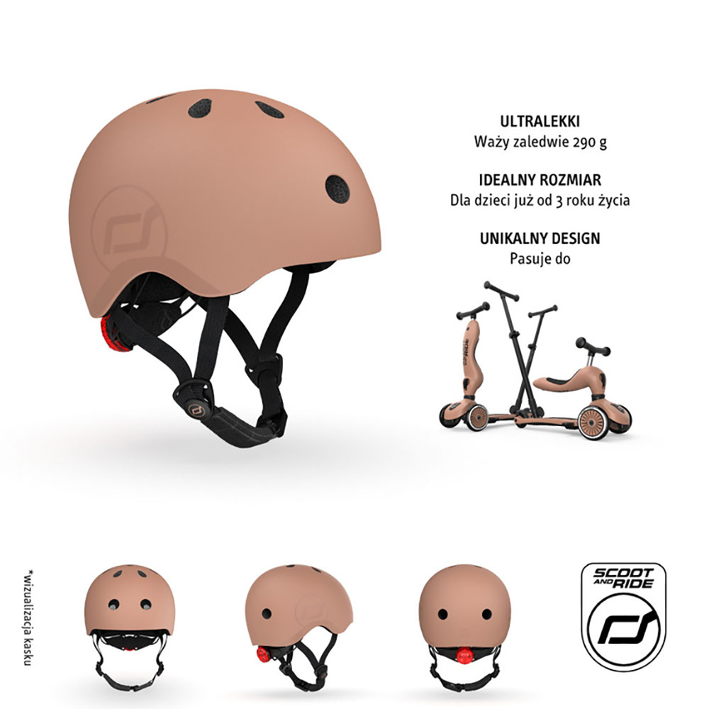 Kask S-M Mocha Scoot and Ride Kask S-M