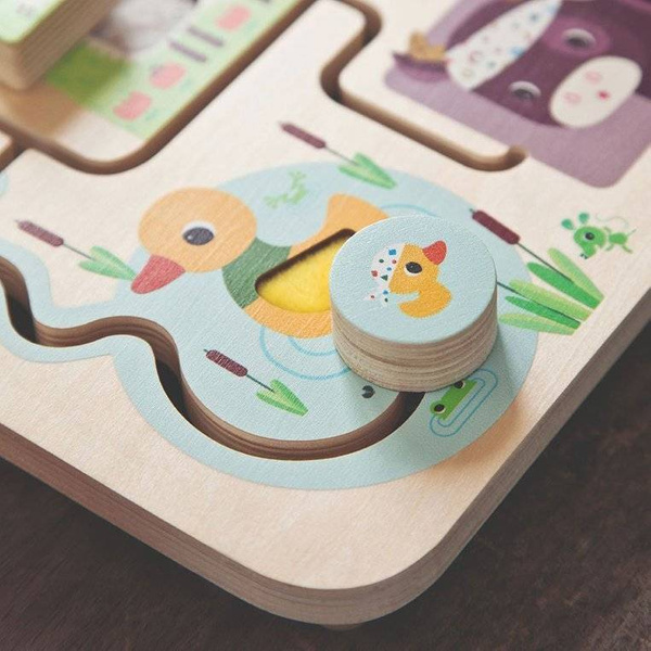 Drewniany labirynt sensoryczny Farma, Lilliputiens