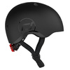 Zestaw: Scoot and Ride Kask dla dzieci 1-5 lat rozm. XXS-S, kolor: Black (czarny) + ochraniacze rozm. XXS