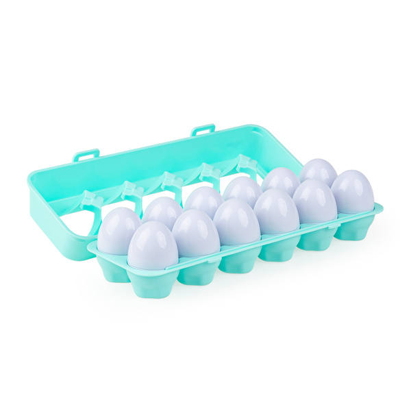 Sorter jajka - zabawa kształtami, zabawka dla dzieci 12 m+, Tuli Fun