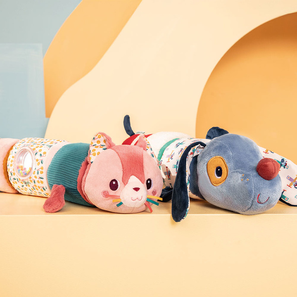 Lilliputiens Wałek dźwiękowy 4-elementowy Piesek Jules 6 m+