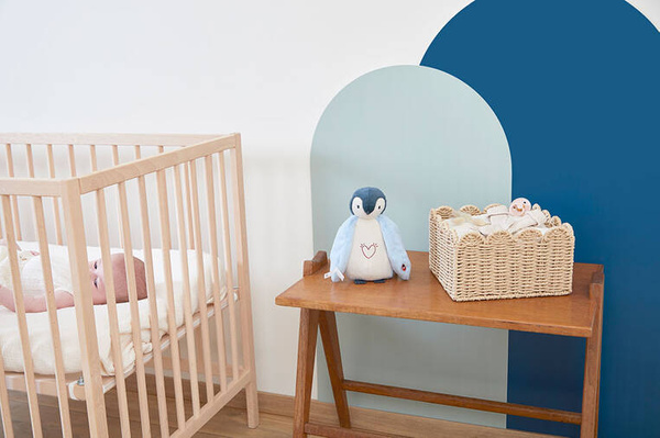 Lampka nocna przytulanka Pingwinek Complices, dla dzieci, 0 m+, Kaloo