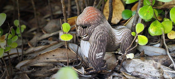 Układanka Puzzle 3D Goryl - zestaw kreatywny dla dzieci 6 lat+, Eugy