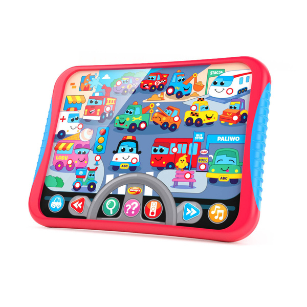 Tablet Drogowe Abc zabawka edukacyjna z zasadami ruchu drogowego, 3+, Dumel