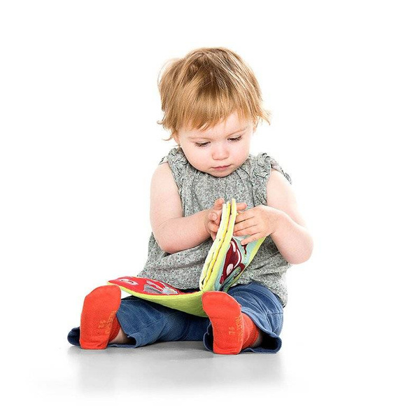 Książeczka z mini-pacynką wielofunkcyjna Królik dentysta 6 m+, Lilliputiens