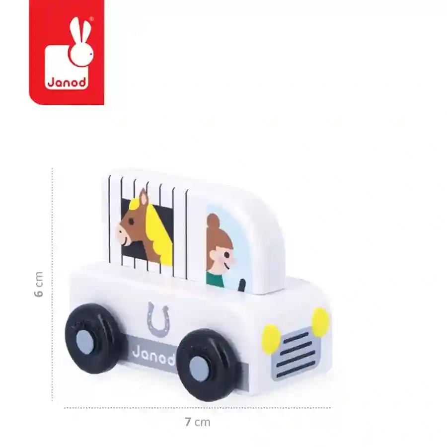 Janod Cross Roads koniowóz - rozwój i nauka przez zabawę