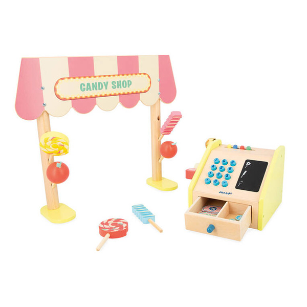 Sklep ze słodyczami Applepop 3+, Janod