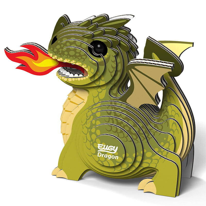 Układanka Puzzle 3D Smok Eugy – prezent edukacyjny dla dziecka