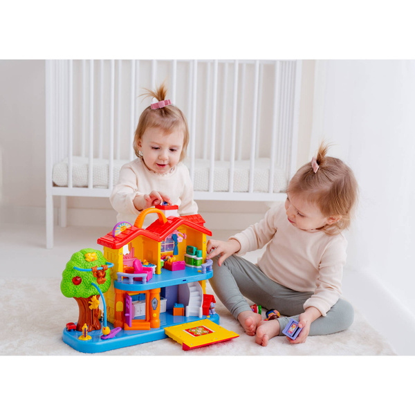 Odkrywczy Domek zabawka interaktywna edukacyjna PL, 12m+, Dumel Discovery