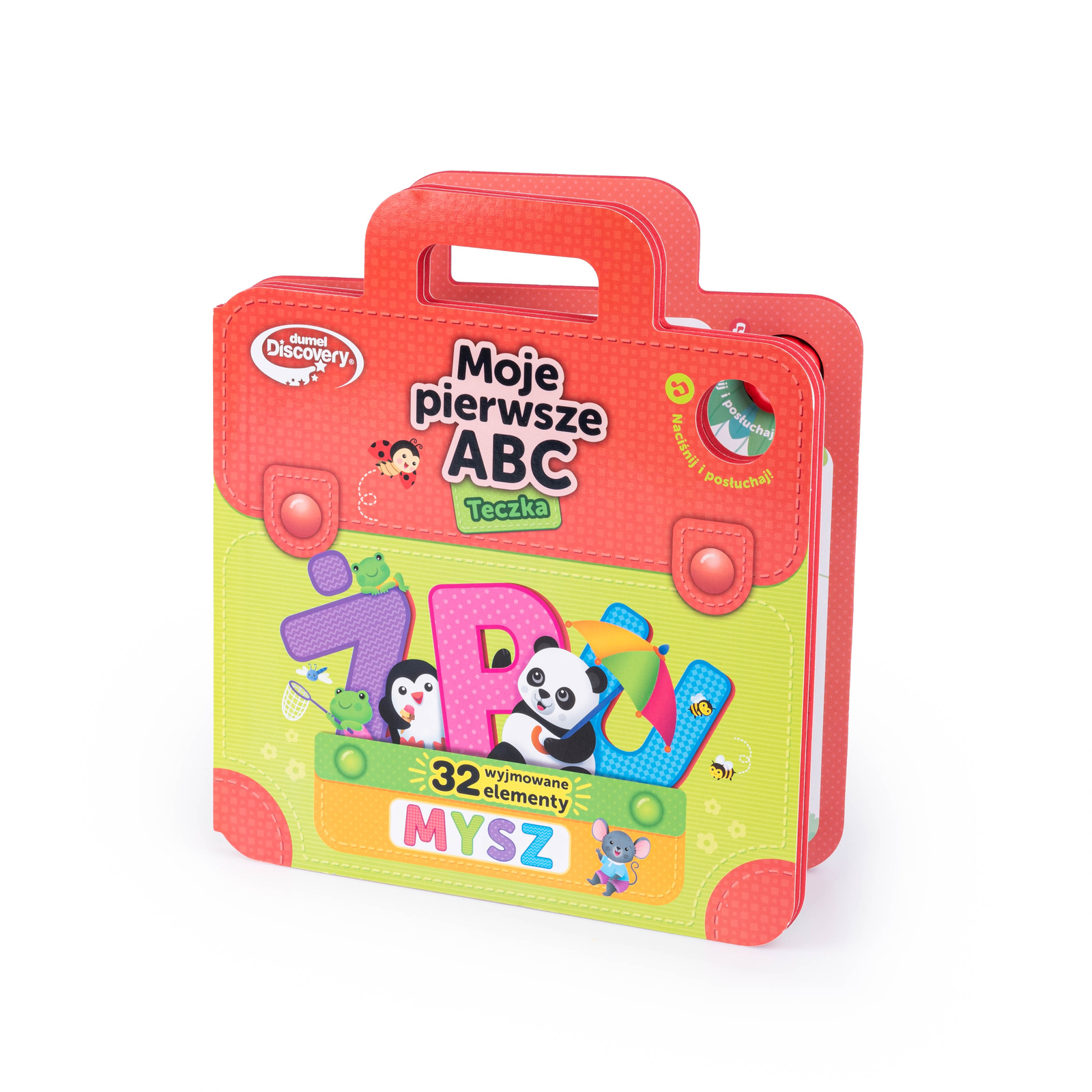 Puzzle interaktywne ABC Dumel Discovery – kolorowa nauka alfabetu