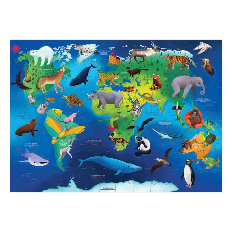 Puzzle edukacyjne Mudpuppy ekologiczne