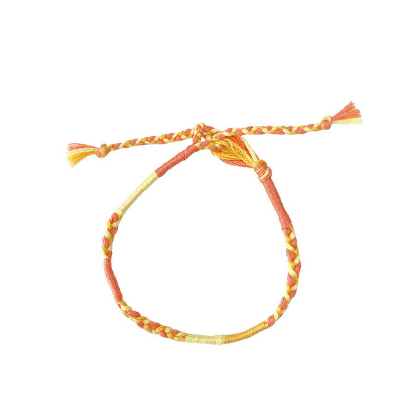 Zestaw kreatywny do tworzenia biżuterii Tęczowe bransoletki 30 szt. 8+, Janod