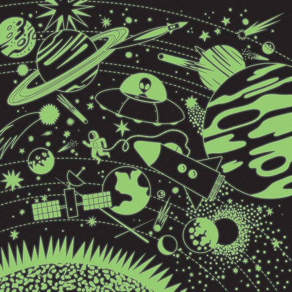 Puzzle rodzinne świecące w ciemności Kosmos 500 elementów 8+, Mudpuppy