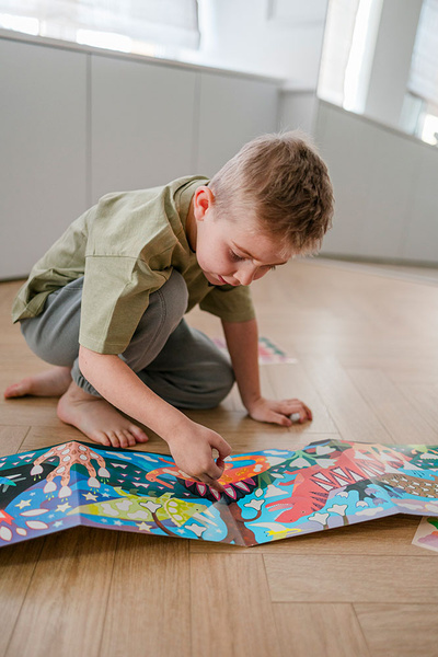 Zestaw do wyklejania Naklejki holograficzne 200+ szt., dla dzieci, 4 lata+, Mudpuppy