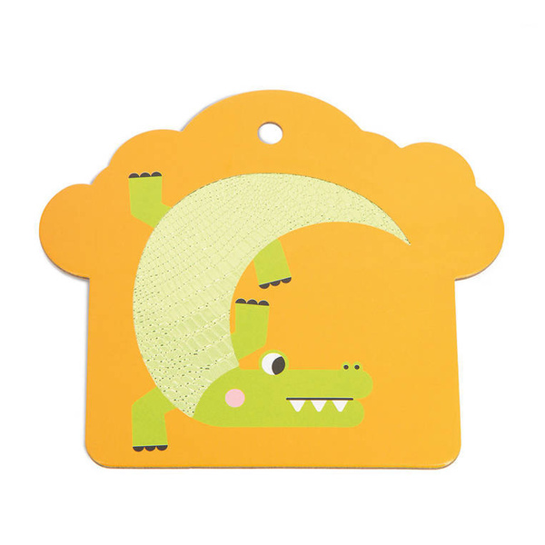 Karty sensoryczne Sawanna 7 elementów, Janod