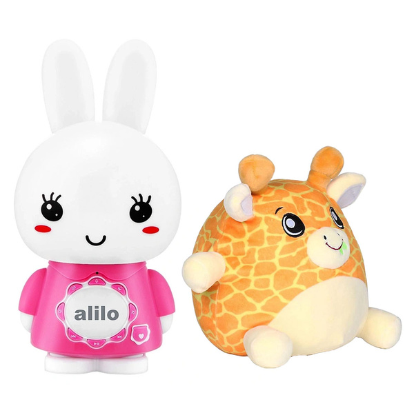 Zabawki interaktywne /edukacyjne - Króliczek Big Bunny - różowy, 3 lata+, Alilo