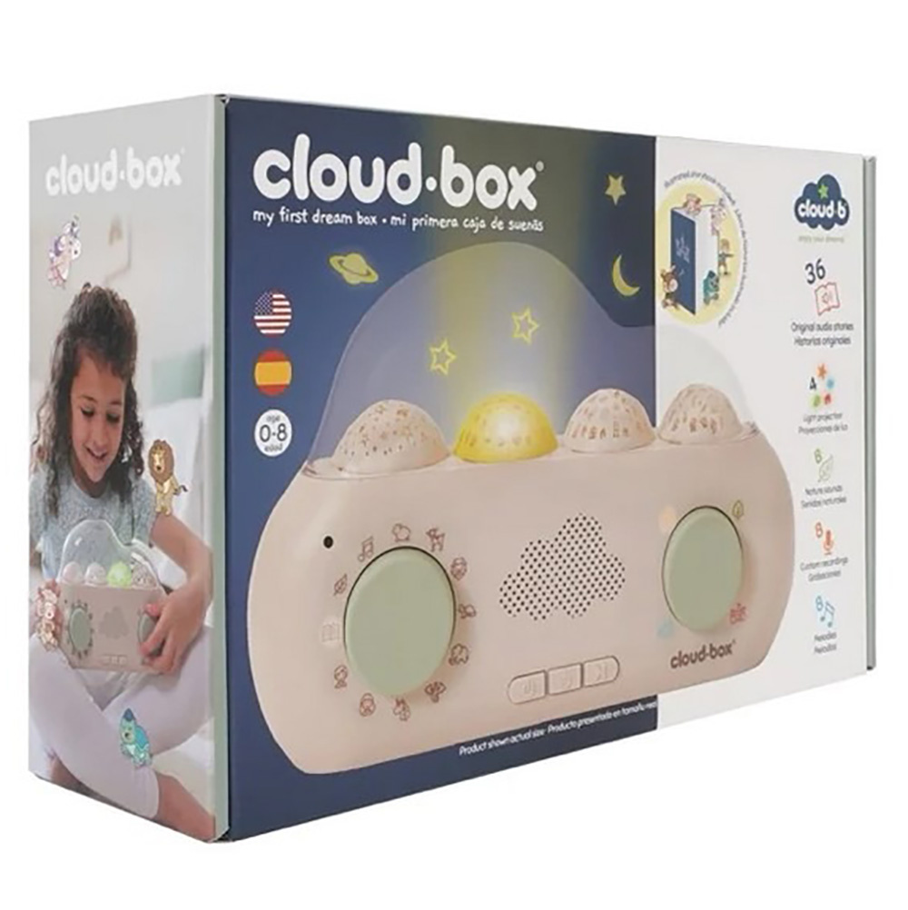 Muzyczny projektor z bajkami CloudBox Cloud dla dzieci 0m+