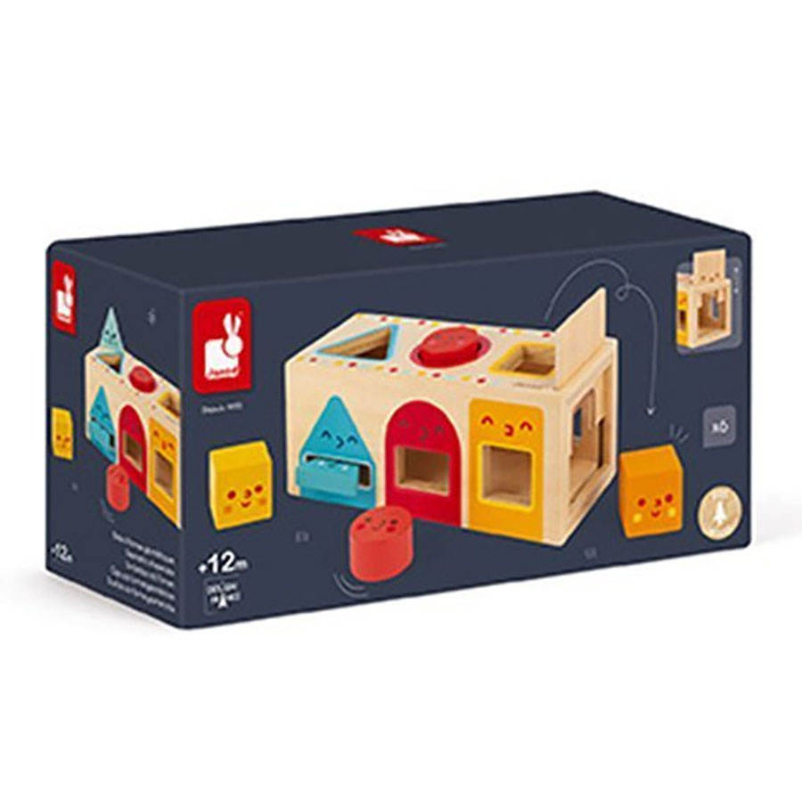 Sorter figur geometrycznych Janod zabawka edukacyjna