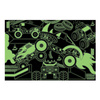 Puzzle świecące w ciemności 100 el. Monster trucki 5+, Mudpuppy
