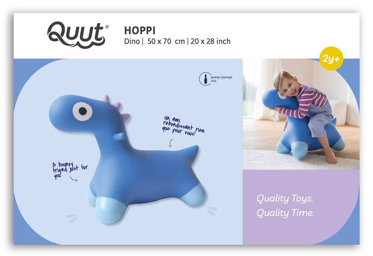 Hoppi Dino Quut zabawka edukacyjna dla dzieci 2+