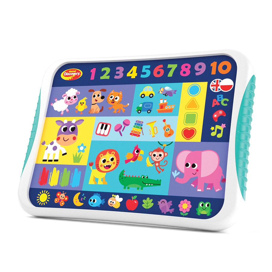 Tablet interaktywny Dumel Discovery wielokolorowy zabawka edukacyjna