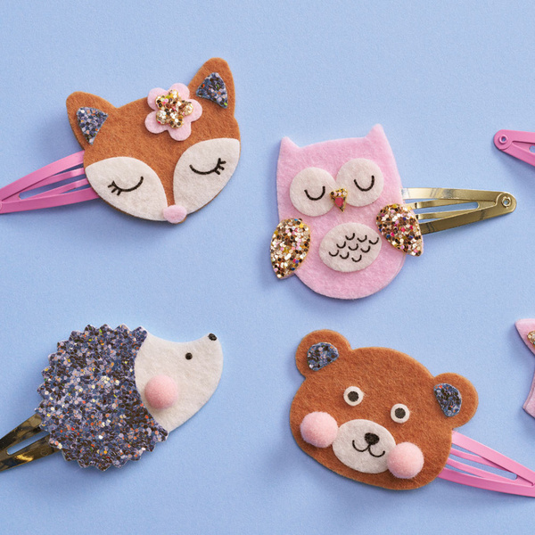 Zestaw kreatywny do tworzenia biżuterii - spinki, dla dzieci, 5 lat+, Janod