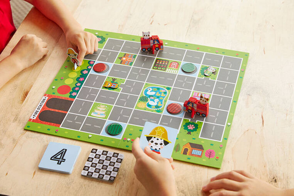 Gra planszowa Straż pożarna na ratunek! 4+, Mudpuppy