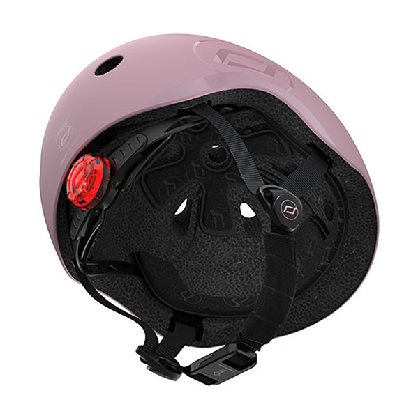 Scoot and Ride Kask dla dzieci 3+ rozm. S-M, kolor: Wildberry