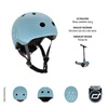 Scoot and Ride Kask dla dzieci 3+ rozm. S-M, kolor: Steel