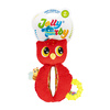 Zabawka sensoryczna dla dzieci - Zakręcona Sowa, 0 m+, Jolly Baby