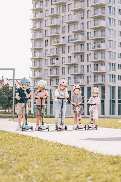 Scoot and Ride HK3 Hulajnoga dla dzieci 3+ z kółkami LED, kolor: Rose