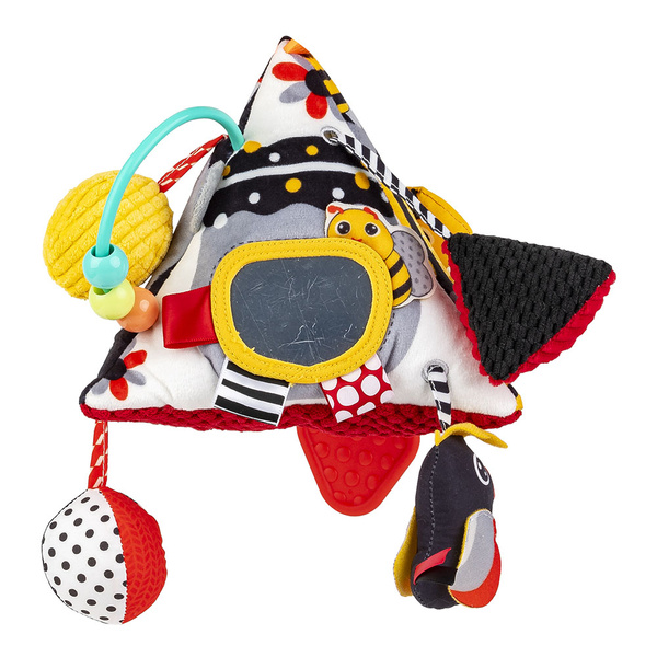 Zabawki sensoryczne - Piramidka Miś Polarny Deluxe, 0 m+. Balibazoo