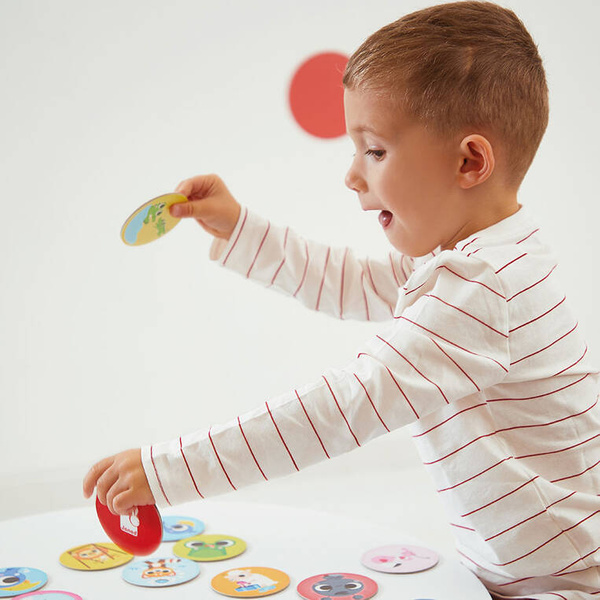 Gra edukacyjna Memory Emocje 24 elementy dla dzieci 2 lata+, Janod