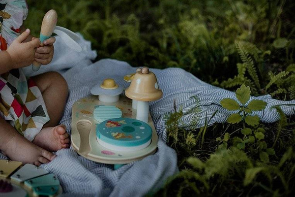 Drewniany muzyczny ministolik Pure, Janod