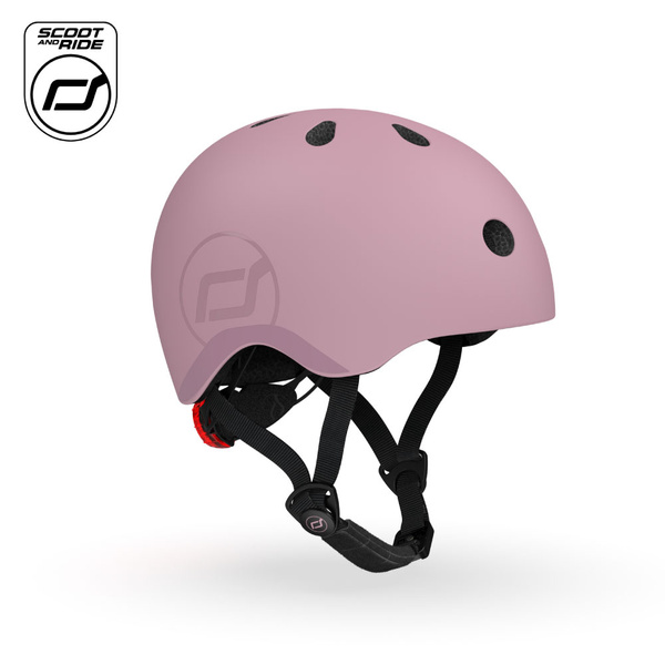 Scoot and Ride Kask dla dzieci 3+ rozm. S-M, kolor: Wildberry