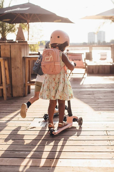 Scoot and Ride HK3 Hulajnoga dla dzieci 3+ z kółkami LED, kolor: Rose