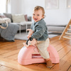 Scoot and Ride My First 3w1 pchacz, jeździk i deska na kółkach dla dzieci 6 m+, kolor: Rose