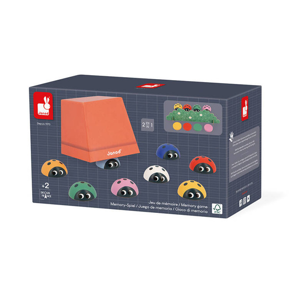 Gra pamięciowa memory Biedronki 2+, Janod