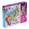 Robot Robby interaktywne puzzle ABC dla dzieci 3 lata+, Dumel Discovery