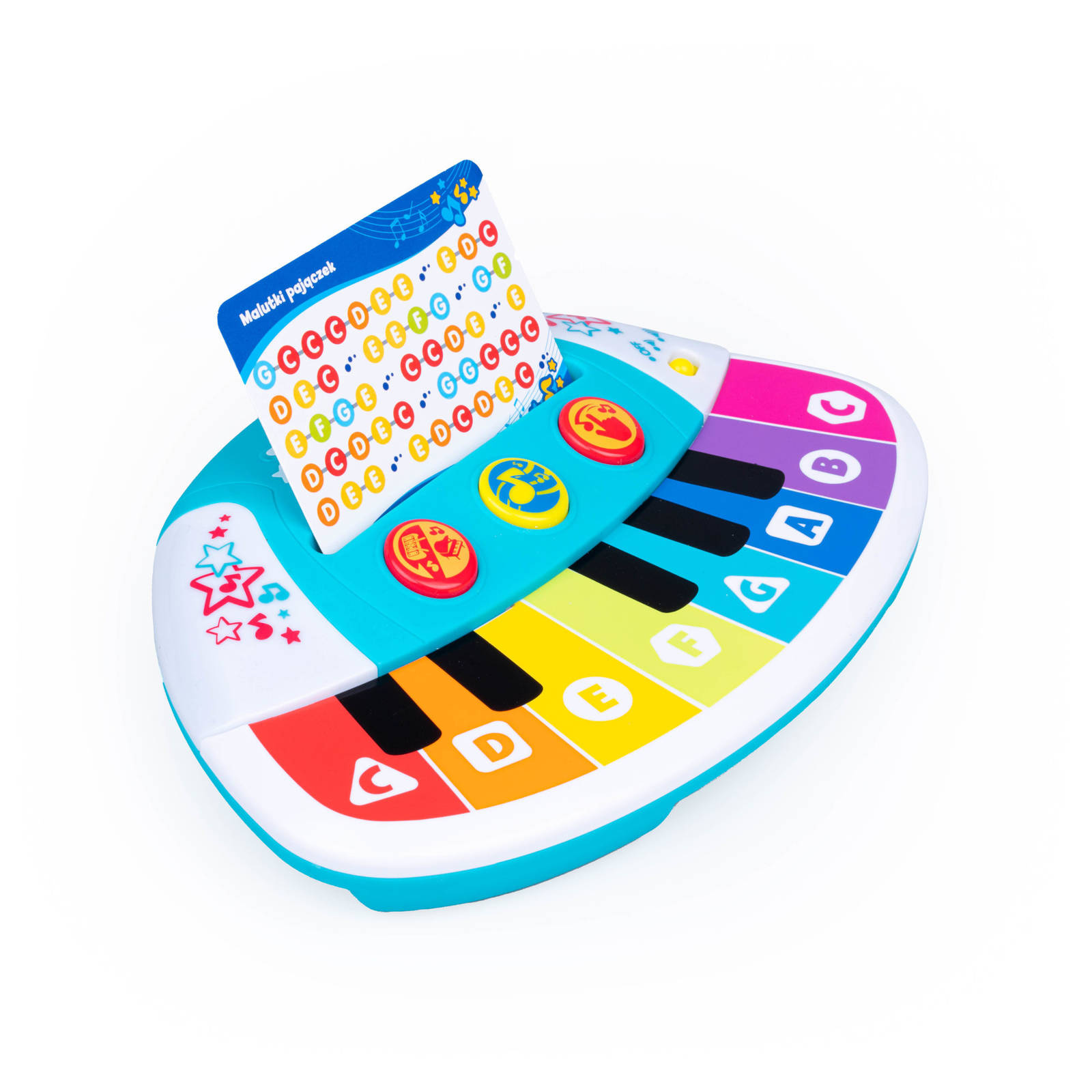 Kolorowy instrument muzyczny Dumel Discovery pianinko edukacyjne