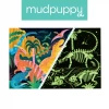 Puzzle świecące w ciemności Park dinozaurów 100 elementów, 5 lat+, Mudpuppy