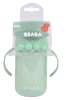 Kubek dla dzieci treningowy 360°, z uchwytami 340 ml green 12 m+, Beaba