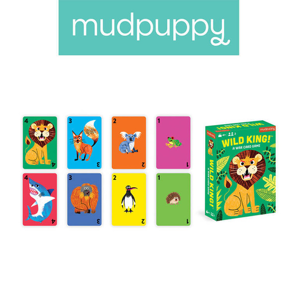 Gra karciana Wild King! 4+, Mudpuppy