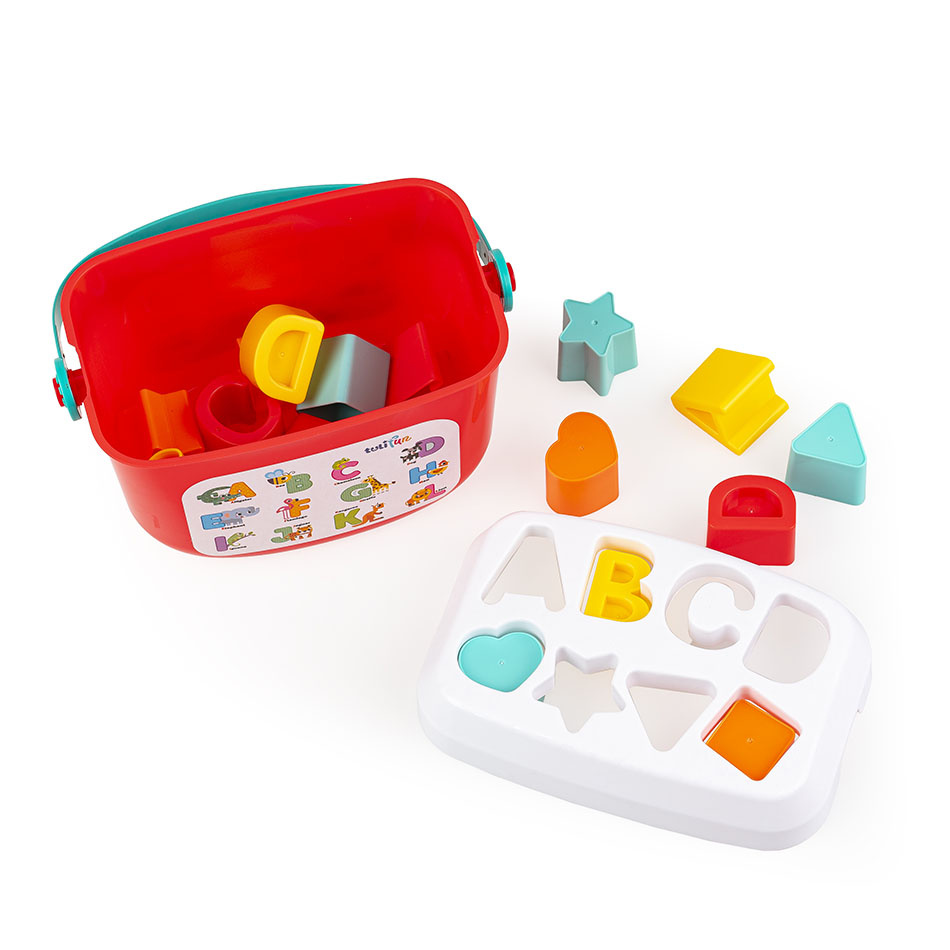 Zabawki dla dzieci Koszyczek Sorter Kształtów Tuli Fun rozwój