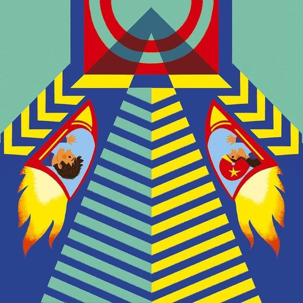 Zestaw kreatywny Papierowe samoloty z wyrzutnią 6+, Janod