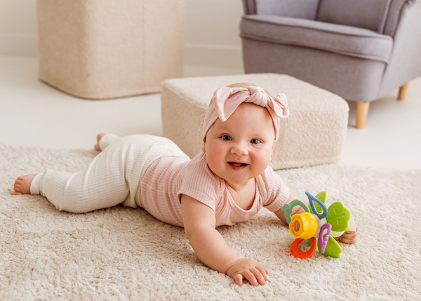 Zabawka sensoryczna - Terkoczący Ogród, dla dzieci, 3 m+, Dumel