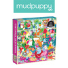 Mudpuppy Puzzle rodzinne Kocie popołudnie 500 elementów 8+
