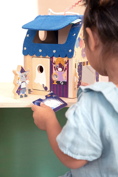 Drewniany Domek iluzjonisty 3 lata+, Lilliputiens