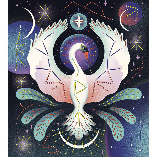 Zestaw kreatywny do malowania Kosmiczne zwierzęta, dla dzieci, 8 lat+, Janod