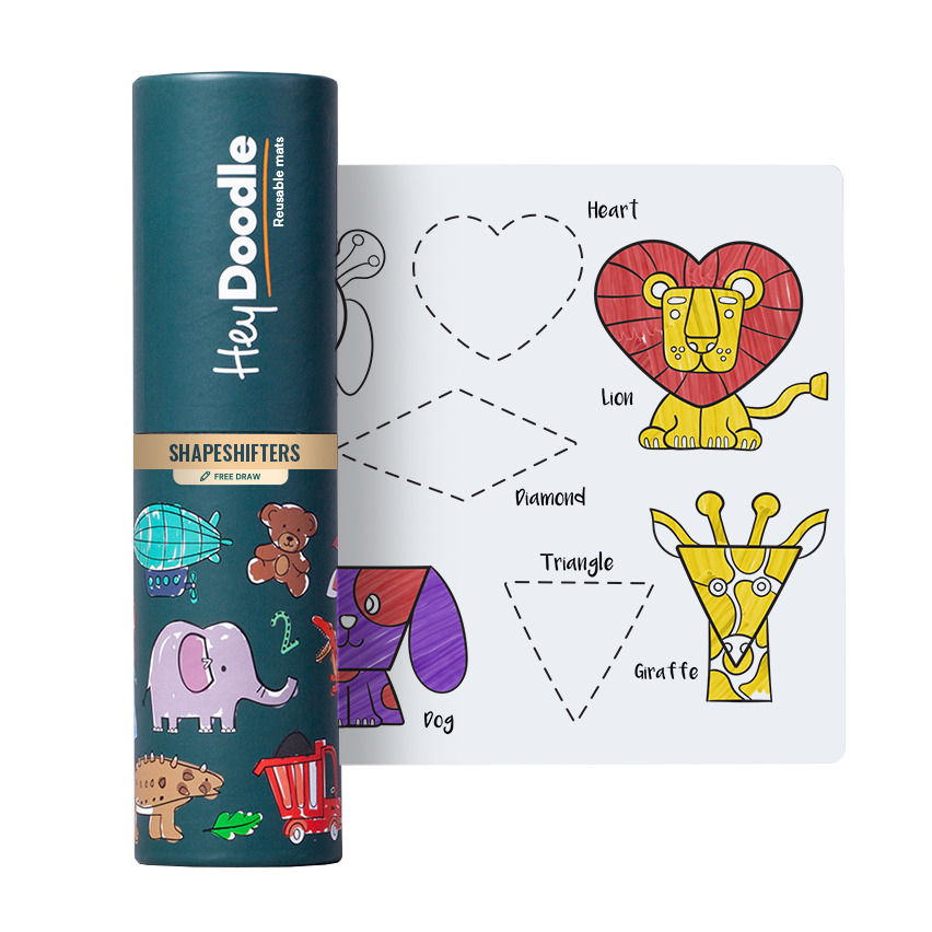 Mata silikonowa HeyDoodle edukacyjna